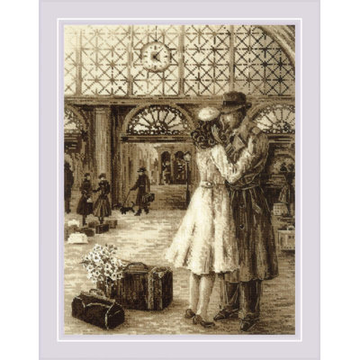  Counted Cross Stitch Kit Old Photo. Rendezvous R2111