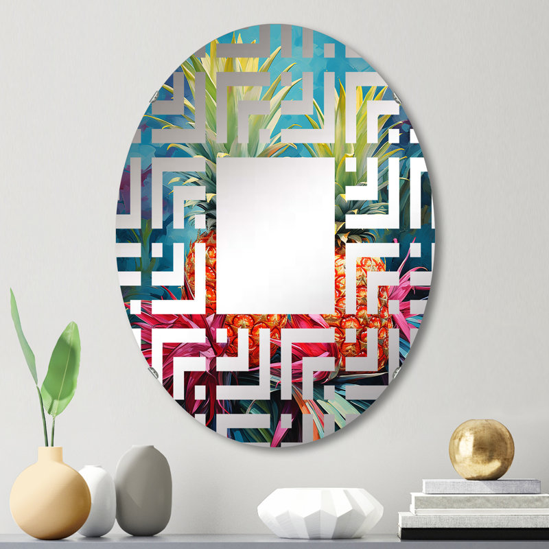 Oval Mirror, 29.5" x 19.6"