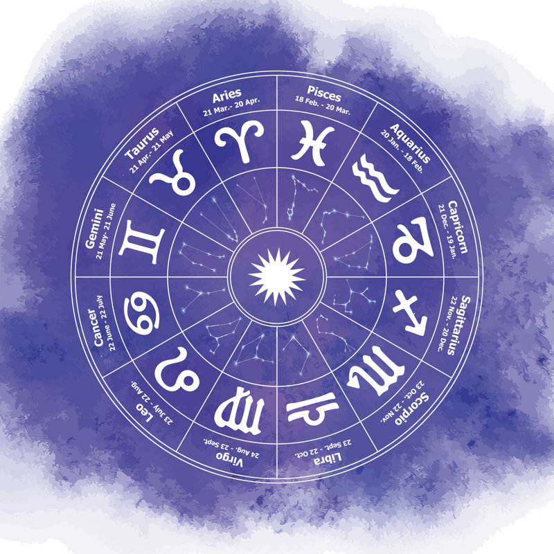 Zodiac by Artemisia1508 - Wrapped Canvas Print, 76cm H x 76cm W x 3.8cm D