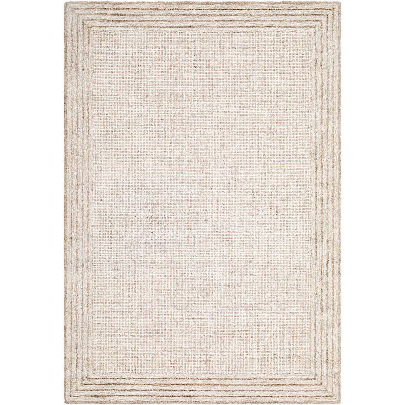 Hand-Tufted Geometric Room Rug, Rectangle 9' x 12'