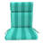 22" x 44" Outdoor Chair Cushion with Ties and Loop-2032780908