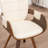 Braiden Swivel Faux Leather Dining Chair-610463323