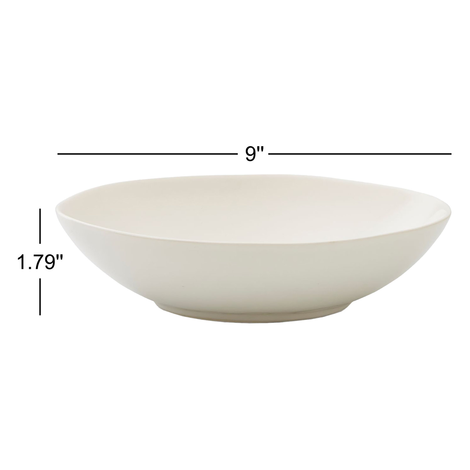 Portmeirion Sophie Conran Pasta Bowl 9", White