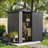 Plastic Storage Shed with Floor, Resin Shed with Window and Lockable Door-101319717-97796520
