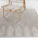 Tan Art Deco Indoor/Outdoor Area Rug
