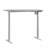 Contemporary Sit/Stand Desk With Four Preset Heights, White Finish-336777678