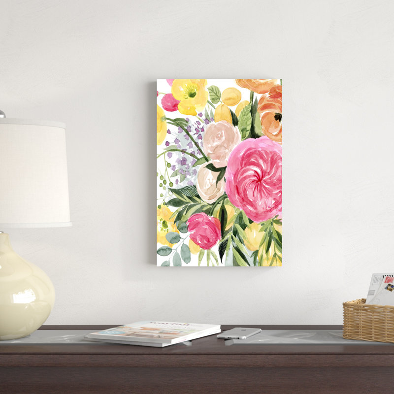 Blossoma Gathering I, H 36 po x l 24 po x P 1,25 po