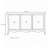 Simple Style Large-Capacity Sideboard