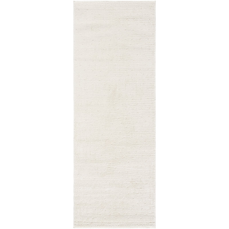 Athira Machine Woven Cream Area Rug, Runner 2'8" x 7'3"