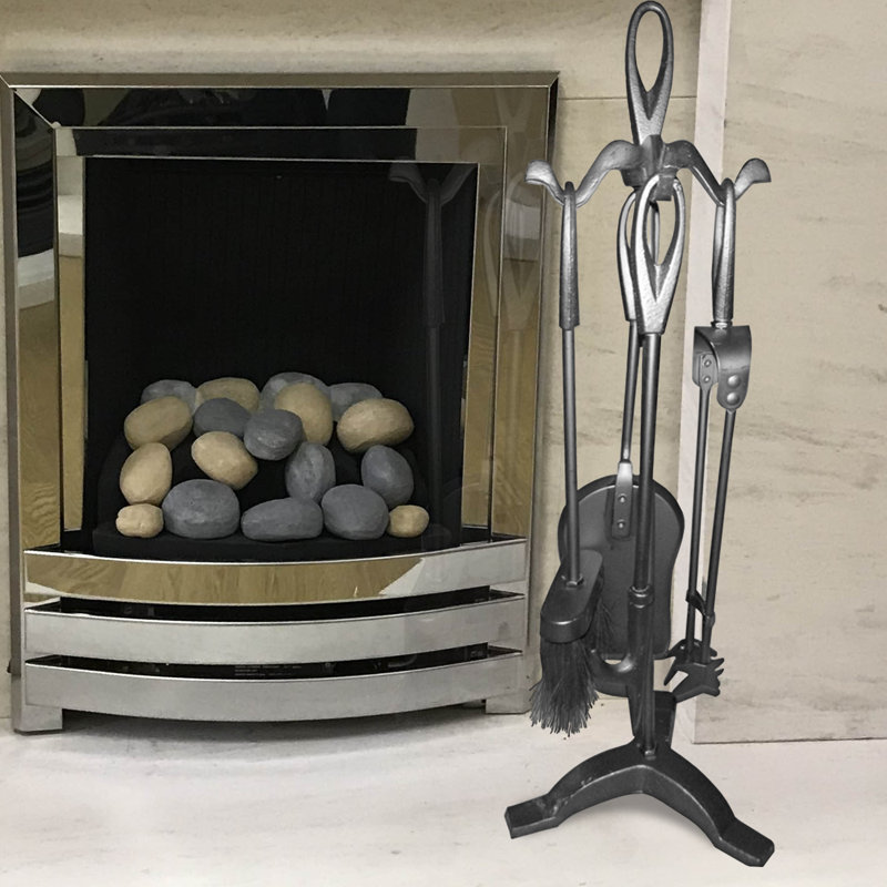 Merrydale Iron Fireplace Tool Set