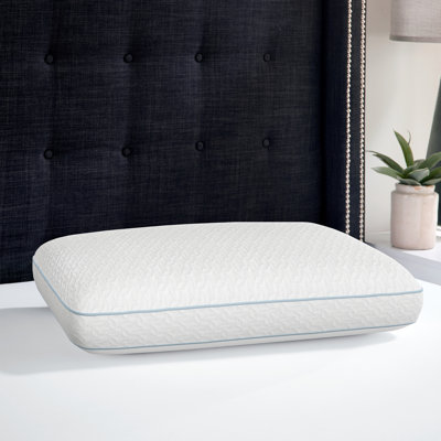 BodiPEDIC Dual Comfort Support Reversible Memory Foam Oversized Bed Pillow