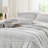 Bedsure Pinch Pleat Comforter Set Boho Bed-in-A-Bag Bedding Set with  Pillowcases for All Season-105529491-105529496