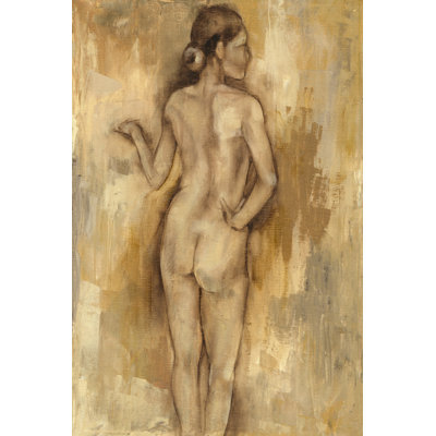 Nude Figure Study II - Wrapped Canvas Painting