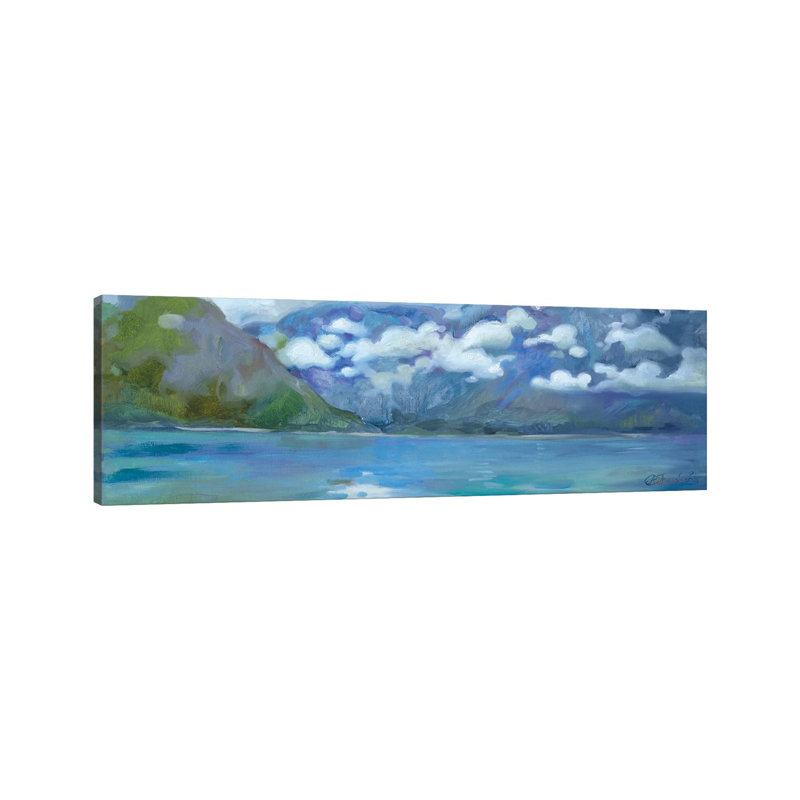 Under The Clouds by Anastasiia Grygorieva - No Frame Panoramic Gallery-Wrapped Canvas Giclée on Canvas