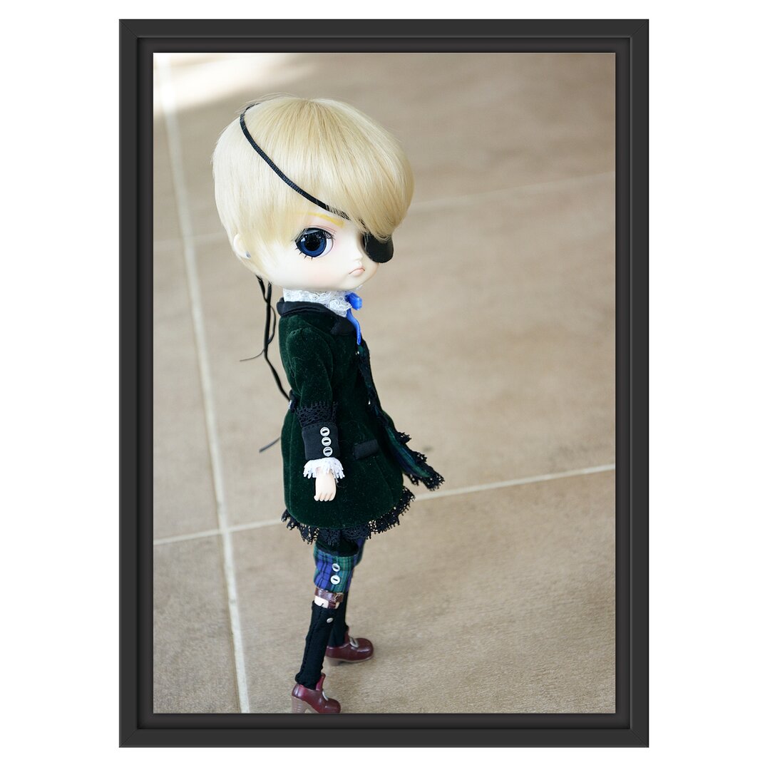 Gerahmtes Wandbild Pullip-Puppe