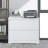 Lateral File Cabinet 2 Drawer, White Filing Cabinet With Lock, Lockable File Cabinet For Home Office, Locking Metal File Cabinet For Legal/Letter/A4/F4 Size-123994472