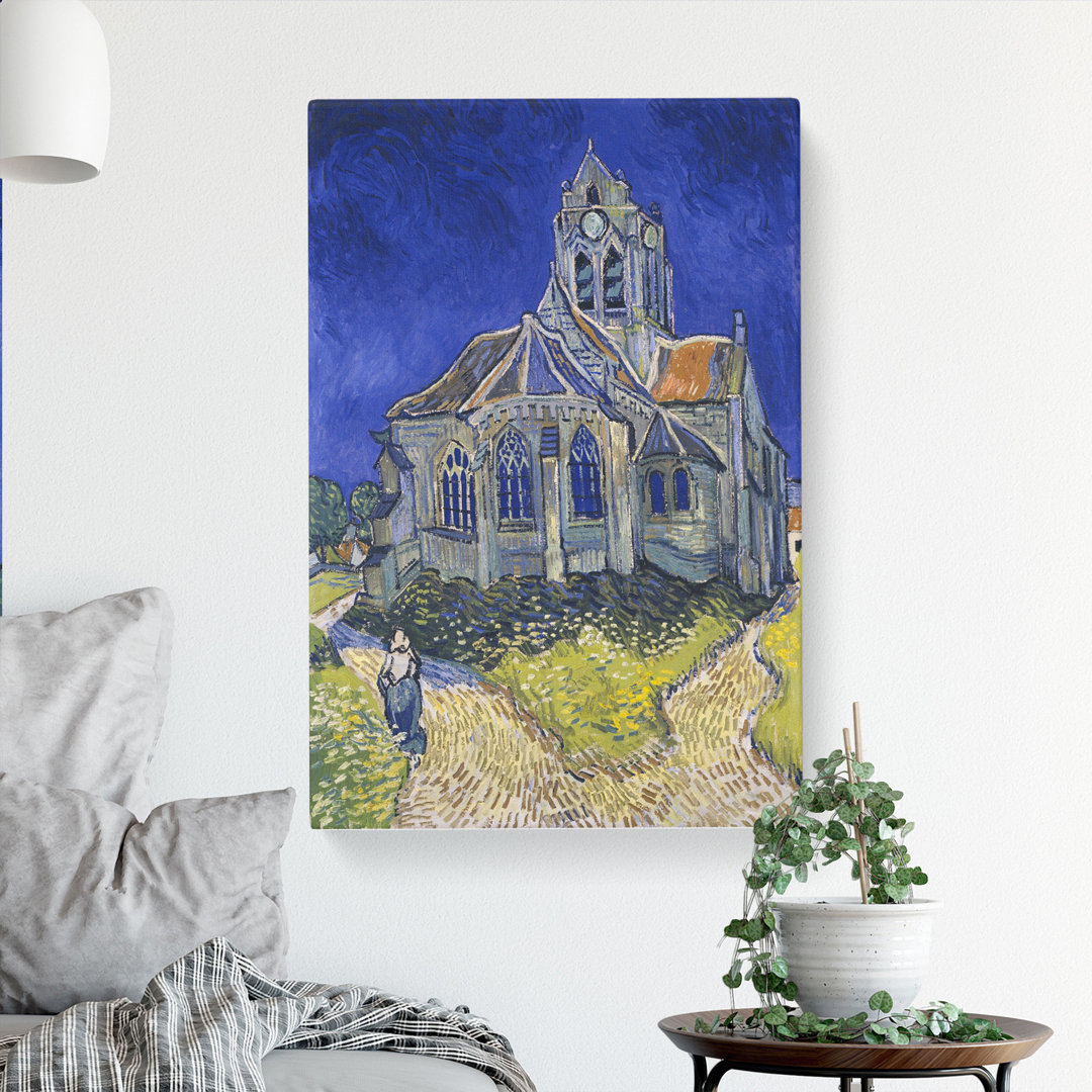 The Church At Auvers-Sur-Oise, View From The Chevet by Vincent Van Gogh - Wrapped Canvas
