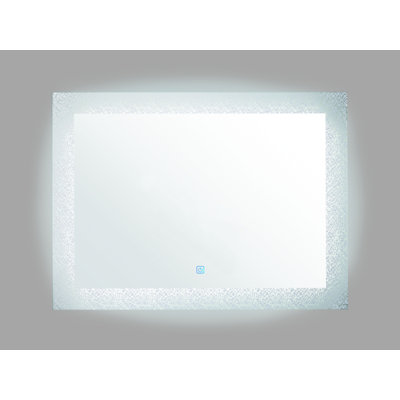 Petronella Glass Flat Wall Mirror