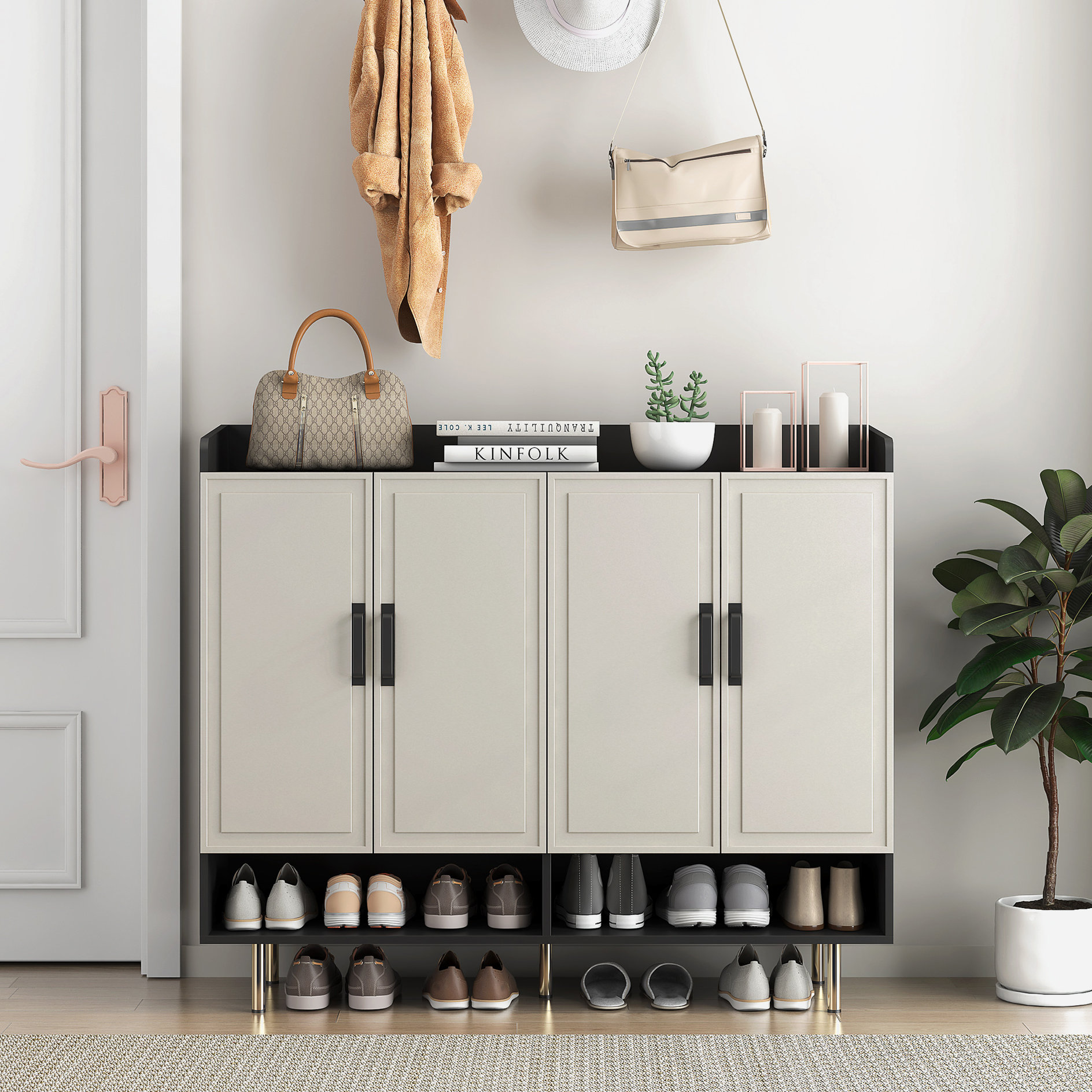 Everly Quinn Shoe Storage Wayfair