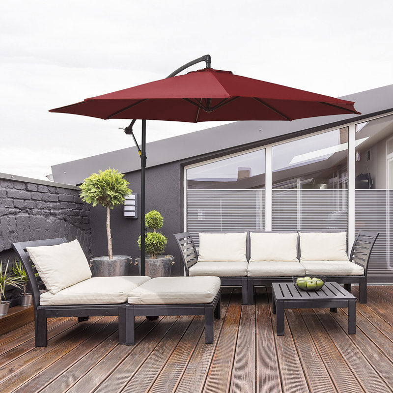 Cantilever Parasol, Red