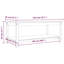 Table basse d'appoint vidaXL-1307136414