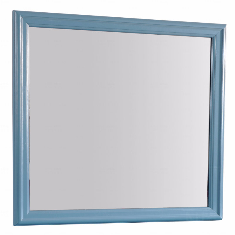 Miroir d'appoint Basic Basic, pour la décoration intérieure, Sarcelle