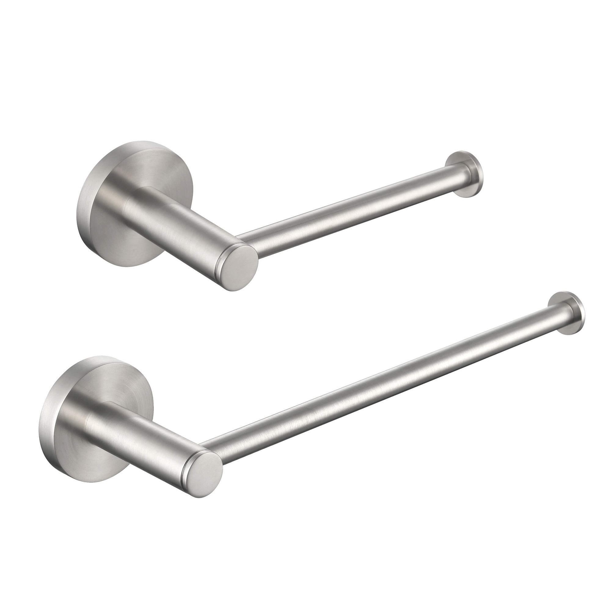 2 - Piece Bathroom Hardware Set, Brushed Nickel