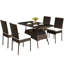 Ensemble de salle à manger rectangulaire pour 4 personnes 27,5 po Ladera-1598124591