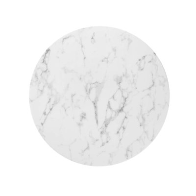  Lippa Oval Artificial Marble Dining Table