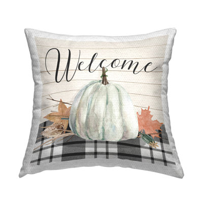 Coussin décoratif intérieur / extérieur à carreaux