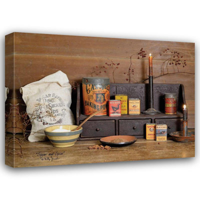 «Lark Manor ™ Jacobs», art sur toile tendue par Billy Gallery: Sugar and Spice
