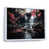 White Floater Framed