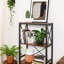 Reay 133cm H x 60cm W Steel Etagere Bookcase
