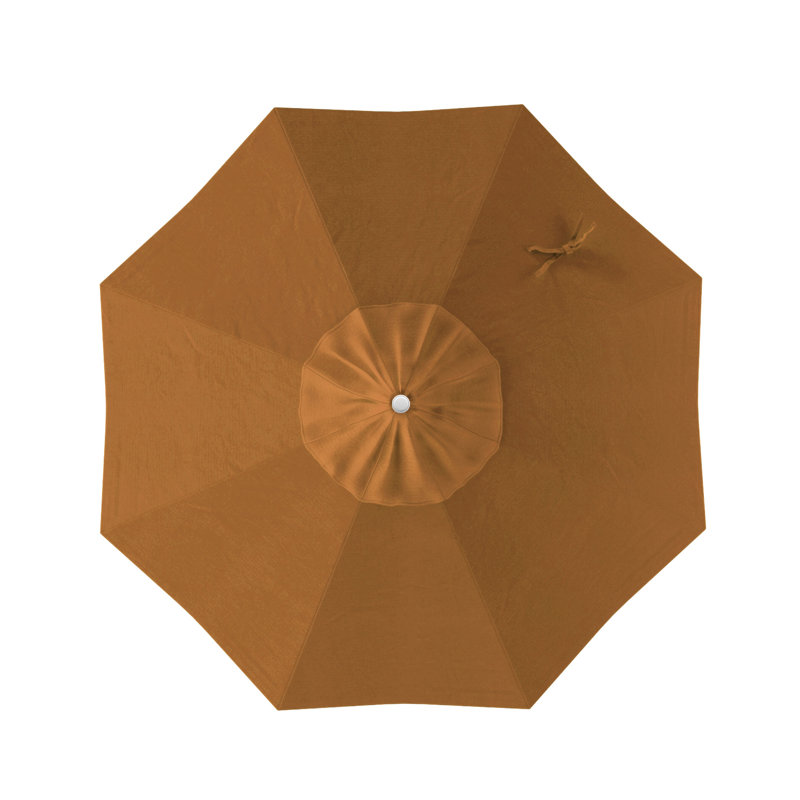 Parasol de marché 7,5', Toile Sunbrella® toscan, Blanc, Sunbrella®