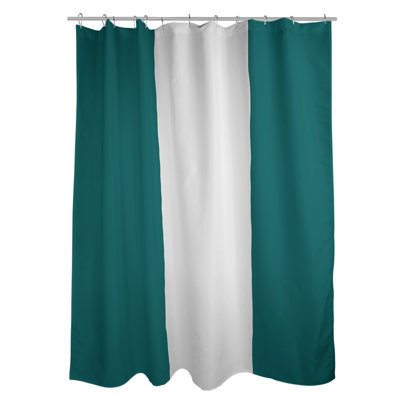 Striped Shower Curtain with Liner Included