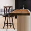 Tabouret de bar pivotant 29,5 po-775628893