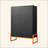 5.9" High Foot Shoe Cabinet - Double-Sided Mesh Doors, Movable Double-Layer Shelves, Hollow Base (Moisture-Proof, Shock-Resistant, Sweeping Robot Accessible) for Living Room, 1 Cabinet Only-2145370803