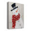 Bonhomme de neige festif I, toile tendue avec châssis de qualité supérieure - prête à être accrochée-275891435