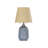 Kokenos Ceramic Table Lamp With Scallop Shade-1774942372