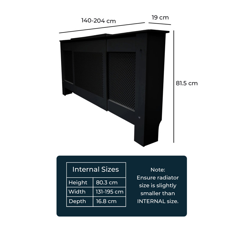 Adjustable Radiator Cover