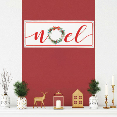 Clara Holiday Wood Sign - Noel