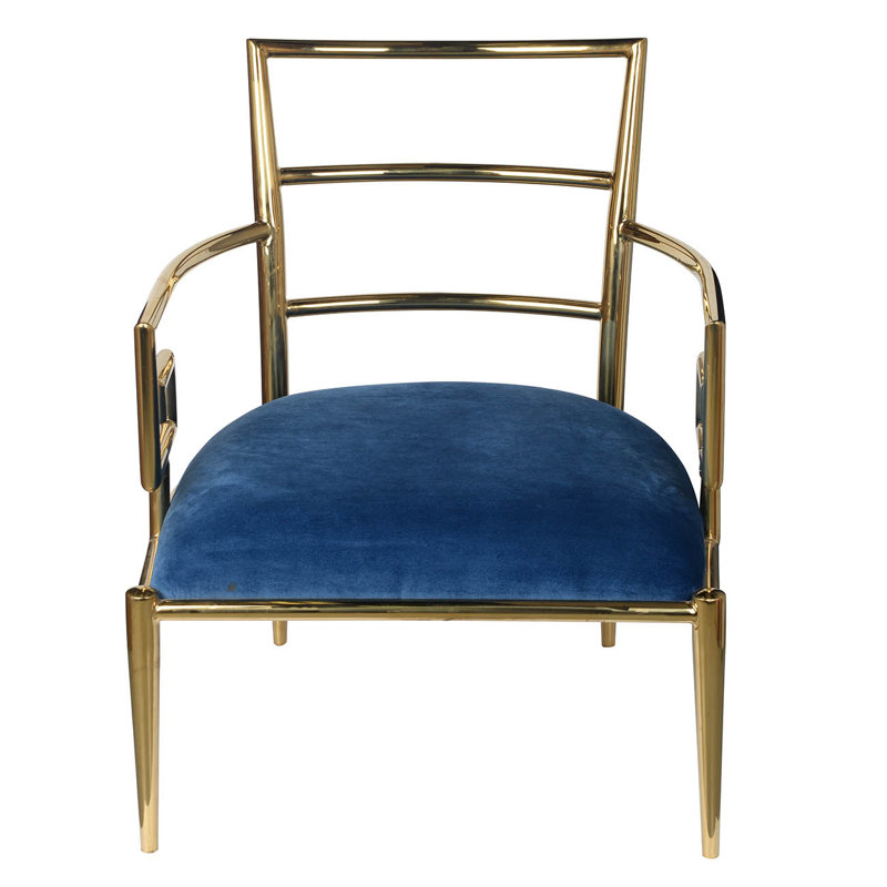 Almond Upholstered Armchair