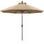 Parasol de marché en oléfine 9 'avec inclinaison et manivelle-1188038501
