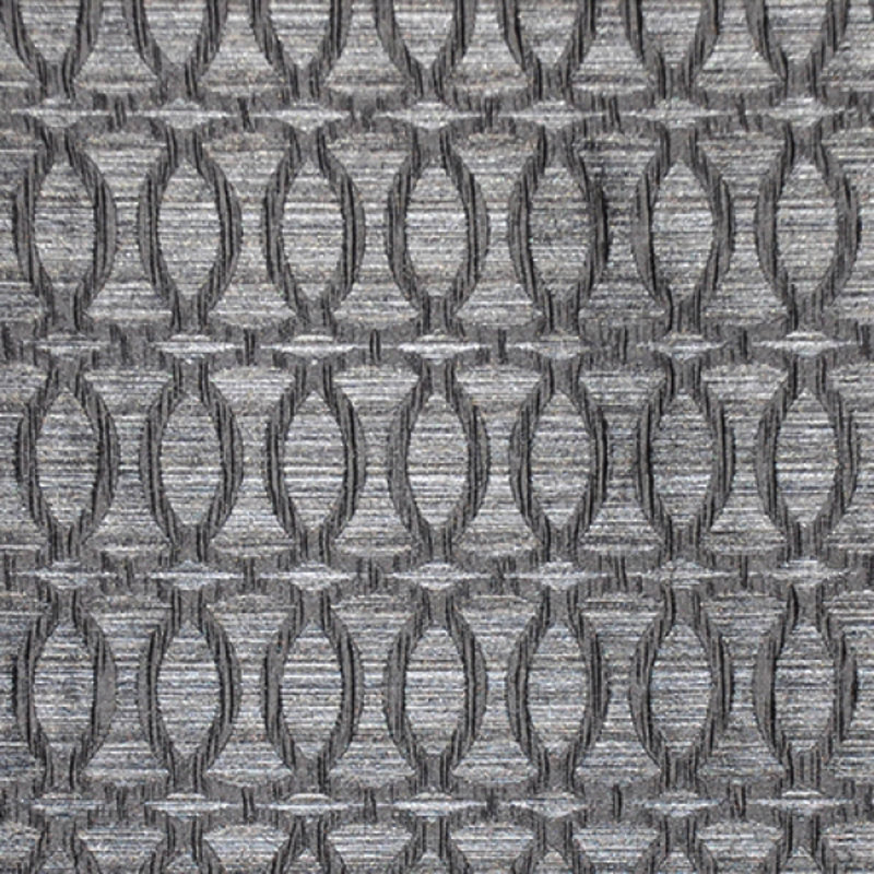 Tourbillons autour du tissu Wesco Gentry, Gris cendré