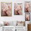 «Minimalist Pink Blossoming Cherr Blossoms I», reproduction sur toile-644164091-644164095