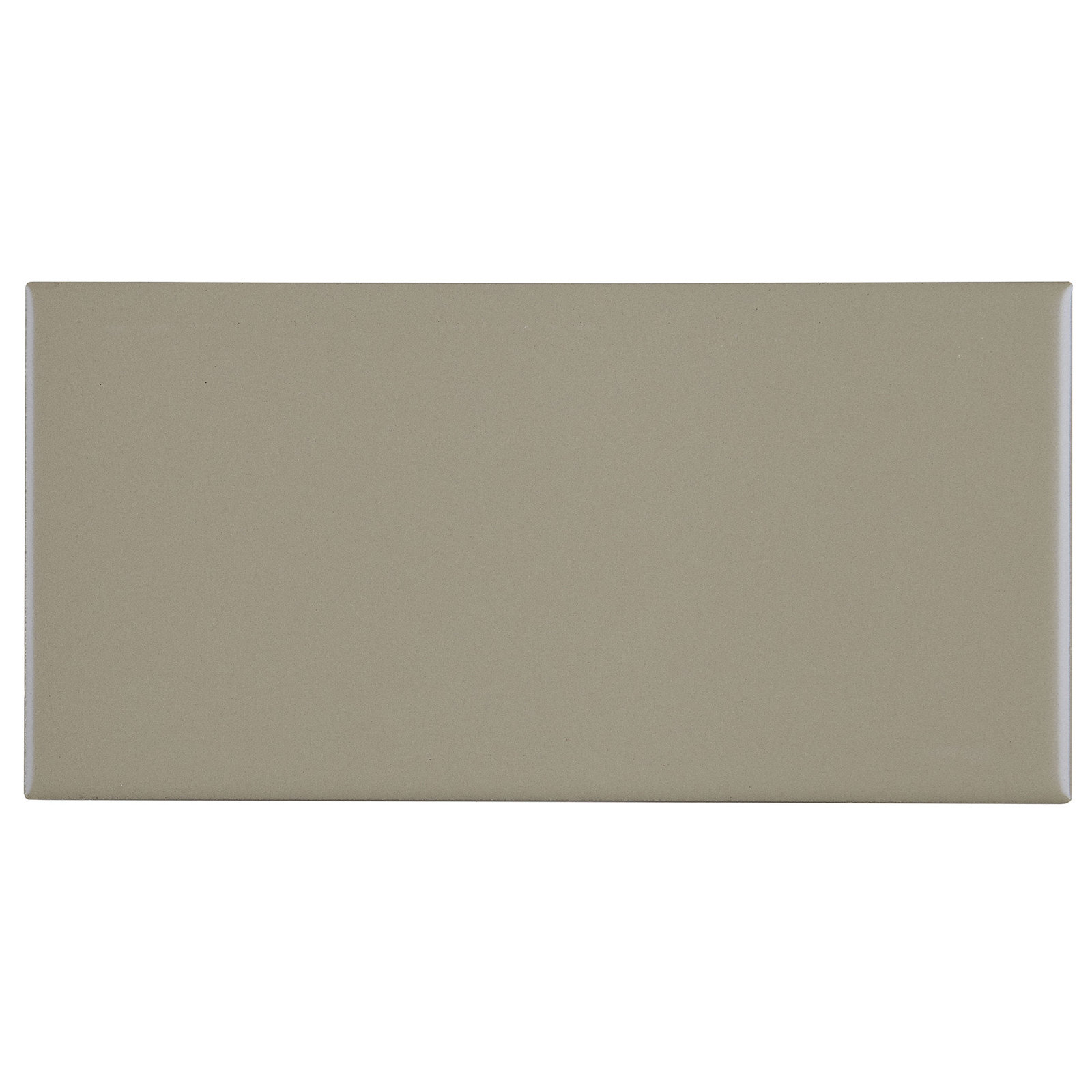Berkeley 4" x 8" Ceramic Subway Tile, Matte Architectural Gray