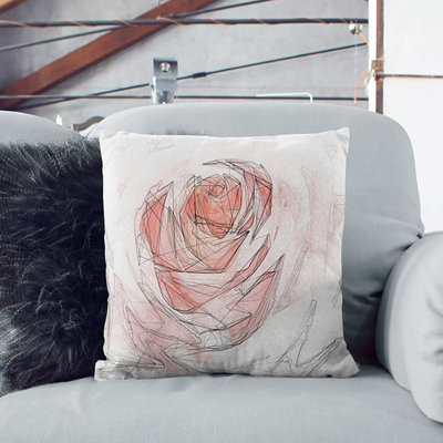Abstract Square Cushion