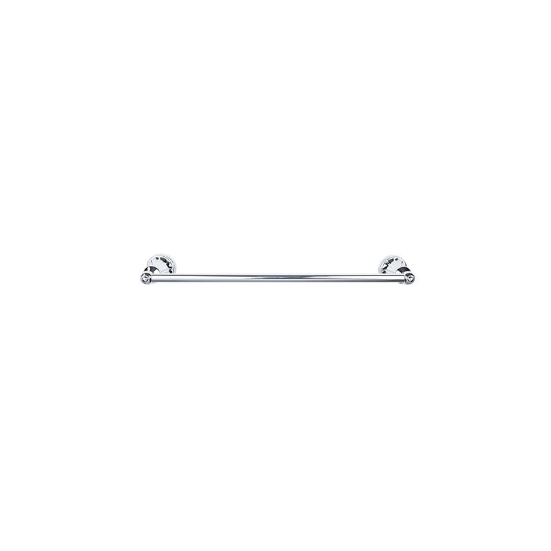 Hudson Bath Single 26 1/4" Wall Mounted  Towel Bar, Polished Chrome