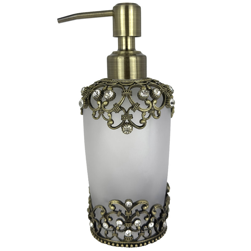 Distributeur de savon en verre givré Amara
