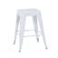 Tabouret à hauteur de comptoir 24 po, ensemble de 2 tabourets de bar en métal sans dossier, non empilable, amovible et facile à assembler, conception peu encombrante pour îlot de cuisine / bar / café / salle à manger-768049086-768049056-768049085